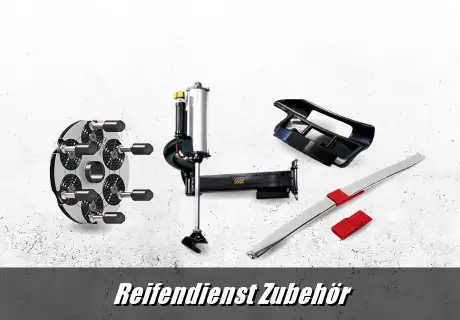 Professionelles Zubehör für Reifenmontiergeräte und Auswuchtmaschinen